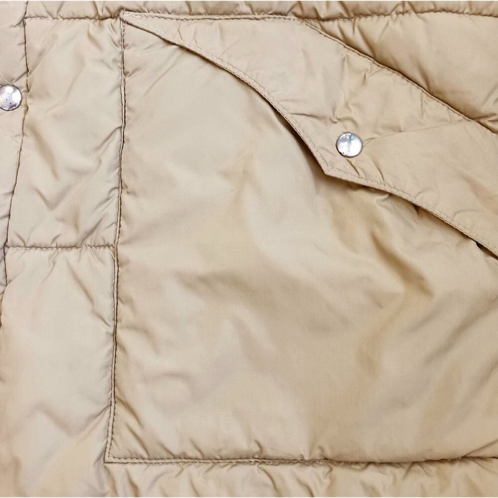 Vintage Sears Puffer Vest Snap Closure Western Ut… - image 6